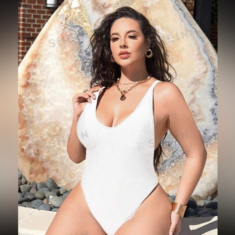 White Swimsuit NWT